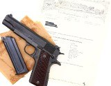 Colt Service Model ACE .22LR, 1911, Pistol, Factory Letter, FB02162 - 18 of 18