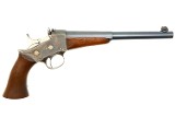 Remington Model 1891 / 1901 Rolling Block Target Pistol, 3031, O-153 - 2 of 17