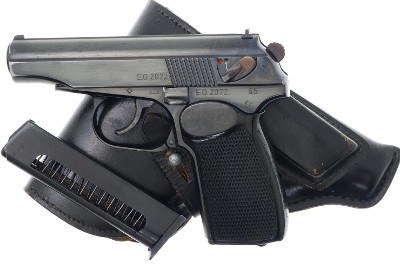 East German Ernst Thaelman Makarov, Police Holster,
EO2072, FB01407