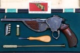 Bittner 1893 Repeating Pistol, Cased with Provenance, ANTIQUE, 192, O-239 - 2 of 22