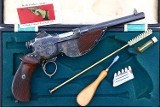 Bittner 1893 Repeating Pistol, Cased with Provenance, ANTIQUE, 192, O-239 - 3 of 22