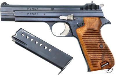 SIG P210-1, Early Production Commercial Pistol, P57057, FB02035