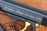 Walther PP, 50 Year Commemorative Pistol,
New in Case, W227von500, FB02272 - 3 of 15