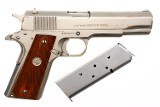 Colt MK IV Series 70 Government Model, Nickeled, Boxed, 93346G70, FB02277 - 3 of 15