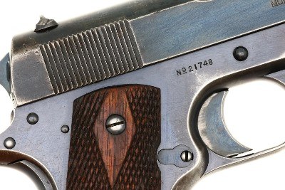 Colt 1911, pre-WWI, U.S. Military Pistol, .45ACP, 21748, FB02230