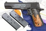Lew Horton Special Colt Mk IV Series 70, Engraved, NIB, 73B2102, FB02259 - 2 of 20