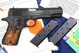 Lew Horton Special Colt Mk IV Series 70, Engraved, NIB, 73B2102, FB02259 - 3 of 20