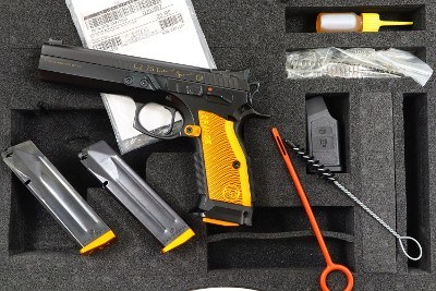 CZ 75 Tactical Sport Orange, Early Production, 9mmP, D203957, FB02288