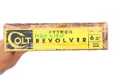 Colt Python, Early Production Revolver, Boxed, 7408, FB02280 - 15 of 17