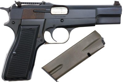 Browning FN HP High Power Tangent / Slotted Pistol, Pouch, 73C72880, FB01985 - Image 3 of 13