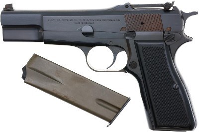 Browning FN HP High Power Tangent / Slotted Pistol, Pouch, 73C72880, FB01985 - Image 2 of 13