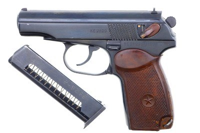 Russian Makarov, Military, Izhevsk, 1976 Date, KE2829, FB00490