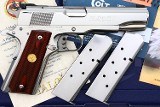 Colt Stainless Steel, Series 80, Gold Cup National Match, RSG237, FB02264 - 4 of 17