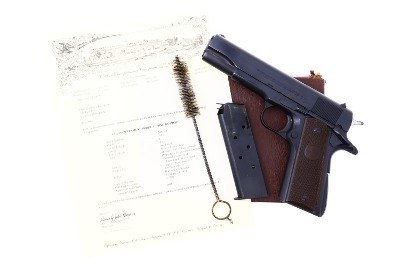Colt Government Model, Military Shipment, Factory Letter 248450-C, FB02154