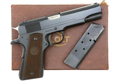 Colt Government 1911A1, Military Shipment, Boxed, Factory Letter 248450-C, FB02154 - Image 2 of 17