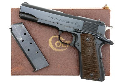 Colt Government 1911A1, Military Shipment, Boxed, Factory Letter 248450-C, FB02154 - Image 3 of 17