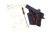 Colt Government Model, Military Shipment, Factory Letter 248450-C, FB02154