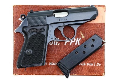 Walther, PPK, German Pistol made 1968, 9mmK, Boxed 131116A, FB02151