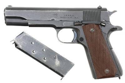 Union Switch & Signal Model 1911A1 US Military pistol, 1084466, FB02186