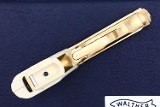 Walther PPK, Gold Plated, Factory Case, Pimp Gun, 158628A, FB02248 - 5 of 13