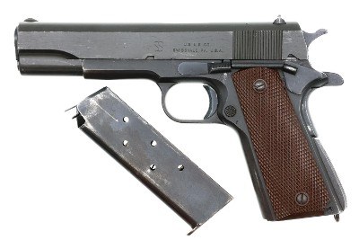 Union Switch & Signal, 1911A1, U.S. WWII Military Pistol, 1091121, FB02187