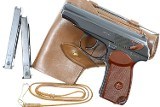 Russian Military, Makarov Rig, Matching Magazines, Dated 1963, 644, FB00407