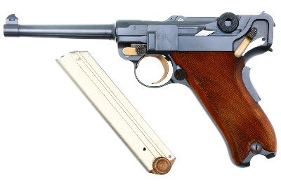 Swiss Waffenfabrik Bern 1924 Military Luger Pistol, 21520, FB00320