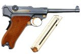 Swiss Waffenfabrik Bern 1924 Military Luger Pistol, 21520, FB00320 - 2 of 14