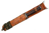 U.S. Military M3 Imperial Fighting Knife, M6 Scabbard dated 43, X-362 - 10 of 11
