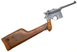Mauser C96 1930 Commercial Pistol, Military Stock, 853957, FB01559 - 4 of 18