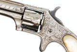 Remington Smoot 1st Model, Factory Engraved Revolver, ANTIQUE, 377, O-142 - 4 of 11