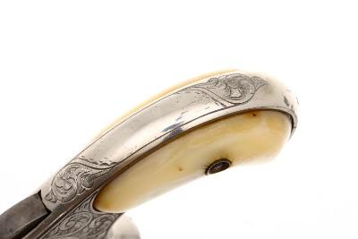 Remington Smoot 2nd Model, Factory Engraved Revolver, ANTIQUE, 377, O-142 - Image 8 of 11