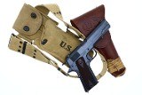 Colt 1911 US Military Pistol, WWI Navy Shipped, Rig, 233011, FB01628 - 3 of 23