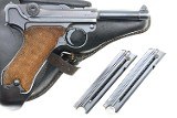 Mauser Luger 1938 S/42 German WWII Military pistol, 8300i, FB01576 - 2 of 19