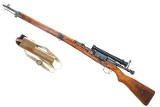 Japanese Type 99 Arisaka WWII Sniper Rifle, Scope, Case, 9637, FB01811 - 4 of 25