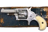 Remington Smoot New Model #4, Factory Engraved Revolver, Boxed, 6471, O-171 - 1 of 14