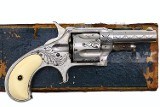 Remington Smoot New Model #4, Factory Engraved Revolver, Boxed, 6471, O-171 - 2 of 14