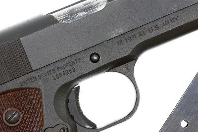 Ithaca 1911A1 US WWII Military Pistol, 1264253, FB02234 - Image 3 of 12