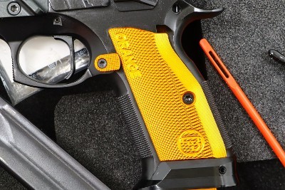 CZ 75 Tactical Sport Orange, Early Production, 9mmP, D203957, FB02288 - Image 3 of 17