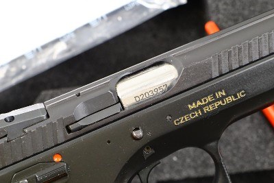 CZ 75 Tactical Sport Orange, Early Production, 9mmP, D203957, FB02288 - Image 4 of 17