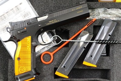CZ 75 Tactical Sport Orange, Early Production, 9mmP, D203957, FB02288 - Image 2 of 17