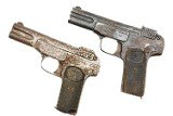 Chinese Warlord FN 1900 Copy Pistols, Pair, 126063, PCA-60/61 - 2 of 10
