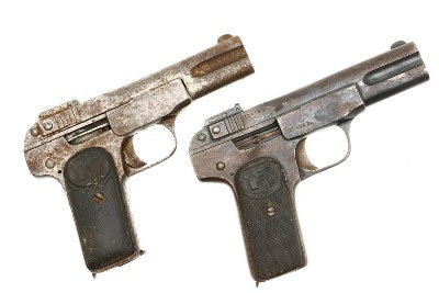 Chinese Warlord FN 1900 Copy Pistols, Pair, 126063, PCA-60/61