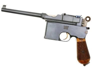 Mauser Large Ring Flatside C96 Broomhandle, 27241, FB02323