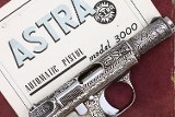 Astra 3003 Silver Engraved Pistol, Boxed, 716021, FB02345 - 6 of 20