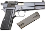 Belgian Browning HP Tangent Slotted Pistol, Pouch,T364260, FB02308 - 5 of 18