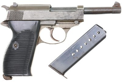 Mauser P38 byf 44 dual tone German Military Pistol, 3285d, FB02300 - Image 3 of 11