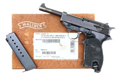 Portuguese Police Marked Walther P38, 004414E, FB00346 - Image 4 of 8
