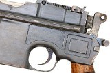 Mauser C96 Broomhandle, WWI German Military Accepted Rig, 296125, FB01557 - 10 of 25