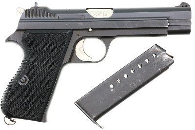 SIG P49, Swiss Military, Late Production, Holster, A208710, FB00103 - Image 4 of 19